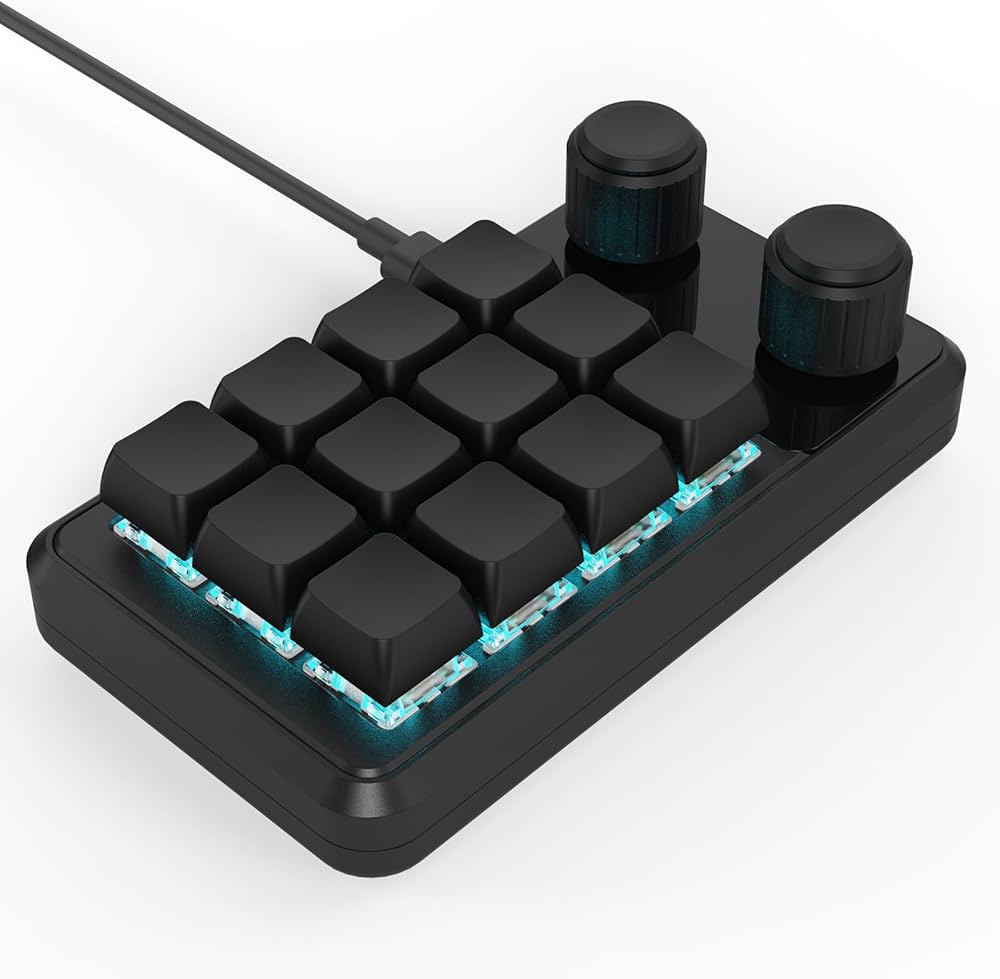 Amazon | SIKAI CASE マクロキーボード【有線接続 1レイヤー】12キー2